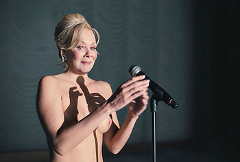Jean Smart Lingerie Frontal Nude Body Double in Hacks