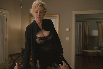 Jean Smart Lingerie Frontal Nude Body Double in Hacks