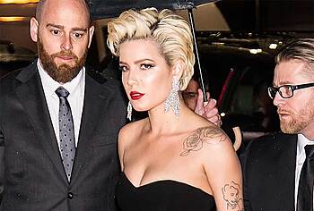 Halsey upskirt and tits photos
