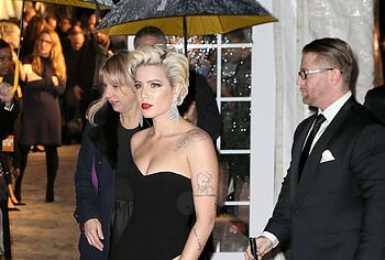 Halsey upskirt and tits photos