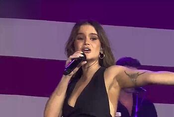 Maren Morris cameltoe upskirt and bikini pics