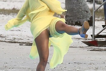 Rita Ora nude and cameltoe upskirt pics