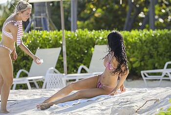Kylie Jenner Tiny Bikini Ass Photos on the Beach