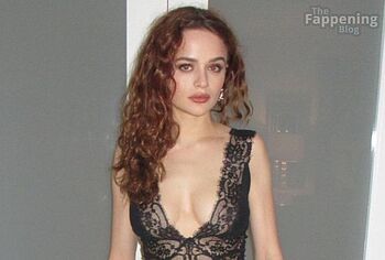 Joey King See Through And Nip Slip Photos