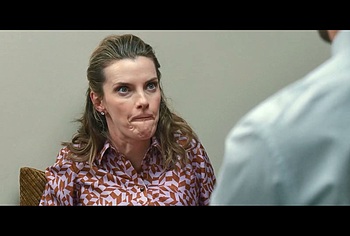 Betty Gilpin Pregnancy and Sexy in Office Romance
