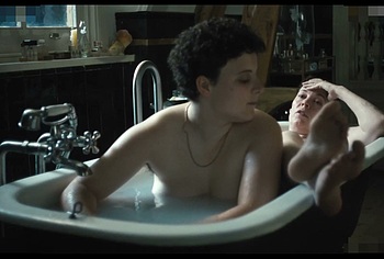 Aud Mason-Hyde and Olivia Colman Nude Lesbian Scenes in Jimpa