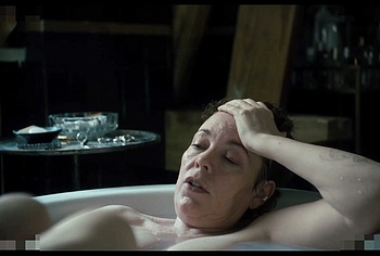 Aud Mason-Hyde and Olivia Colman Nude Lesbian Scenes in Jimpa