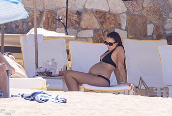 Olivia Culpo Pregnancy And Sexy Bikini Beach Pics