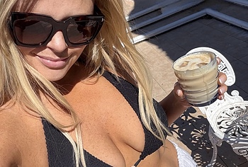 Emily Atack bikini and lingerie photos