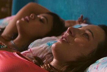 Lily Collias and Malia Pyles Lesbian Sex in Cape Fear
