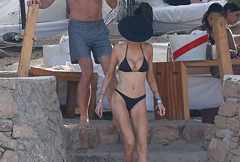 Olivia Attwood Nip Slip And Tiny Bikini Photos