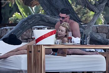 Olivia Attwood Nip Slip And Tiny Bikini Photos