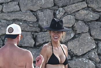 Olivia Attwood Nip Slip And Tiny Bikini Photos