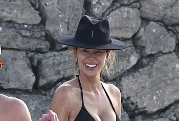 Olivia Attwood Nip Slip And Tiny Bikini Photos