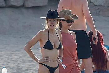 Olivia Attwood Nip Slip And Tiny Bikini Photos