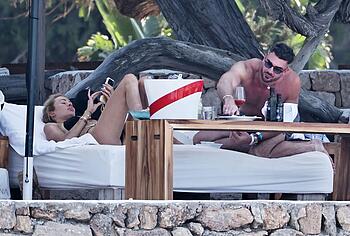 Olivia Attwood Nip Slip And Tiny Bikini Photos