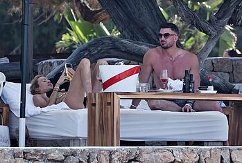 Olivia Attwood Nip Slip And Tiny Bikini Photos