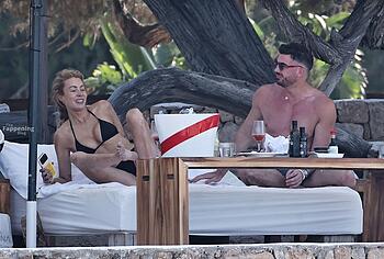 Olivia Attwood Nip Slip And Tiny Bikini Photos