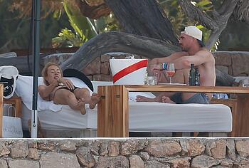 Olivia Attwood Nip Slip And Tiny Bikini Photos