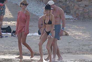 Olivia Attwood Nip Slip And Tiny Bikini Photos