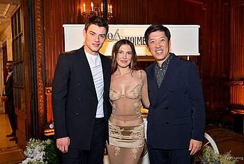 Millie Bobby Brown Flashes Her Nude Tits Through Dress