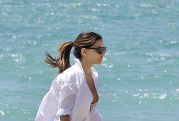 Eva Longoria Pussy Cameltoe and Bikini Ass Shots