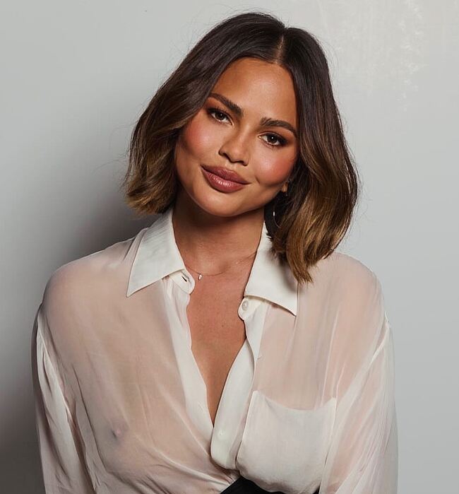 Chrissy Teigen See Through And Boobs Photos
