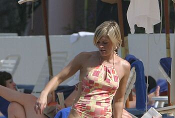 Jenni Falconer Hot Lingerie And Upskirt Photos