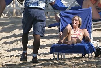 Jenni Falconer Hot Lingerie And Upskirt Photos