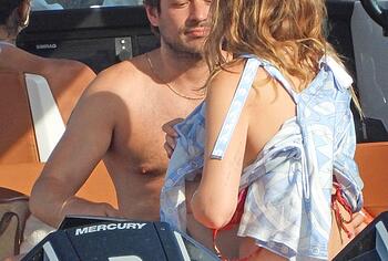 Chiara Ferragni Topless And Bikini Yacht Photos