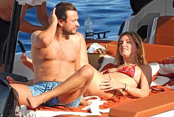 Chiara Ferragni Topless And Bikini Yacht Photos