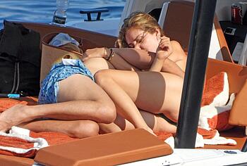 Chiara Ferragni Topless And Bikini Yacht Photos