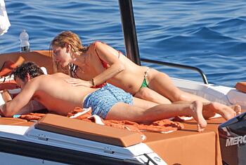 Chiara Ferragni Topless And Bikini Yacht Photos