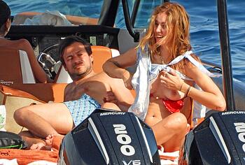 Chiara Ferragni Topless And Bikini Yacht Photos