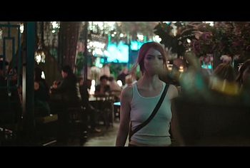 Anya Taylor-Joy Shakes Her Tits Without Bra in Lucky