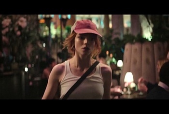 Anya Taylor-Joy Shakes Her Tits Without Bra in Lucky