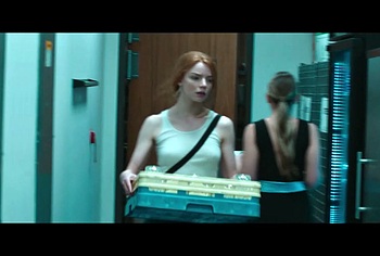 Anya Taylor-Joy Shakes Her Tits Without Bra in Lucky