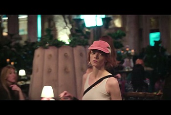 Anya Taylor-Joy Shakes Her Tits Without Bra in Lucky