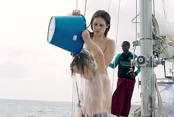 Daphne Patakia Nude Topless Scenes in Everybody Calls Me Mike