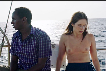 Daphne Patakia Nude Topless Scenes in Everybody Calls Me Mike