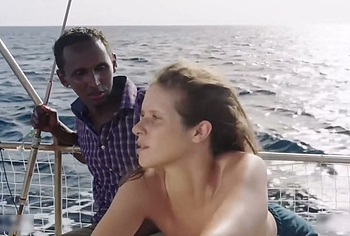 Daphne Patakia Nude Topless Scenes in Everybody Calls Me Mike