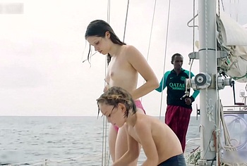 Daphne Patakia Nude Topless Scenes in Everybody Calls Me Mike