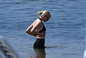 Anya Taylor-Joy Paparazzi Bikini Top and Sexy Beach Pics