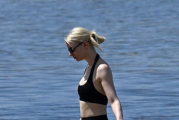 Anya Taylor-Joy Paparazzi Bikini Top and Sexy Beach Pics