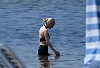 Anya Taylor-Joy Paparazzi Bikini Top and Sexy Beach Pics