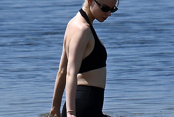Anya Taylor-Joy Paparazzi Bikini Top and Sexy Beach Pics