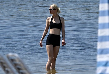 Anya Taylor-Joy Paparazzi Bikini Top and Sexy Beach Pics