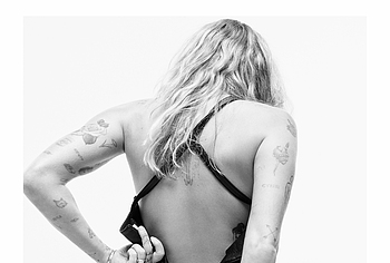 Miley Cyrus Nude And Lingerie Wonderland Magazine Photoshoot
