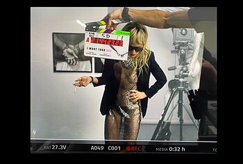 Olivia Wilde Bare Tits and Hot Lingerie in I Wants Your Sex BTS