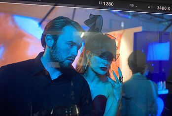 Olivia Wilde Bare Tits and Hot Lingerie in I Wants Your Sex BTS